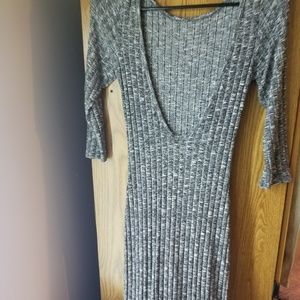 GRAY Body con dress